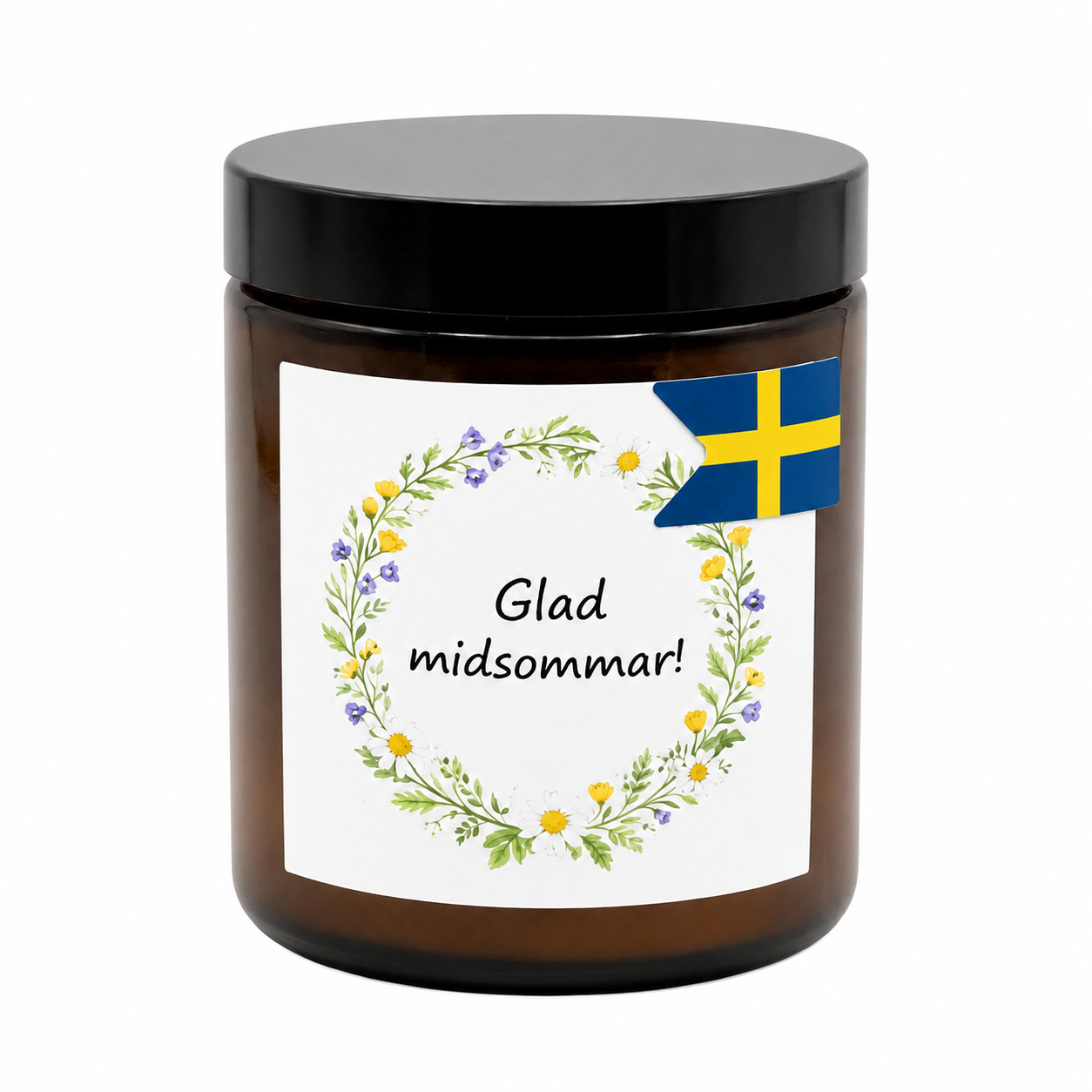 Säg det med ett ljus - Glad Midsommar