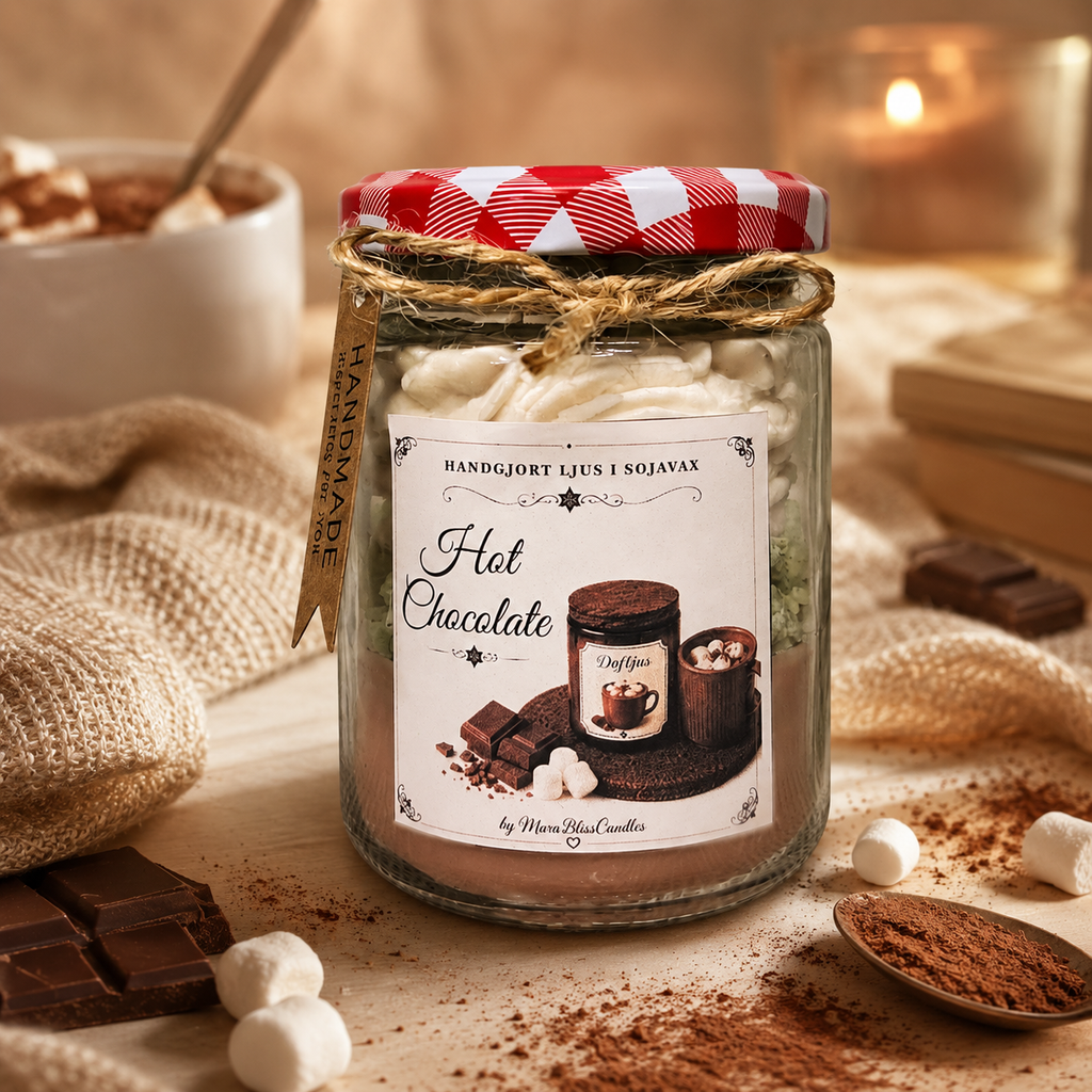 Hot Chocolate - Handgjort Doftljus