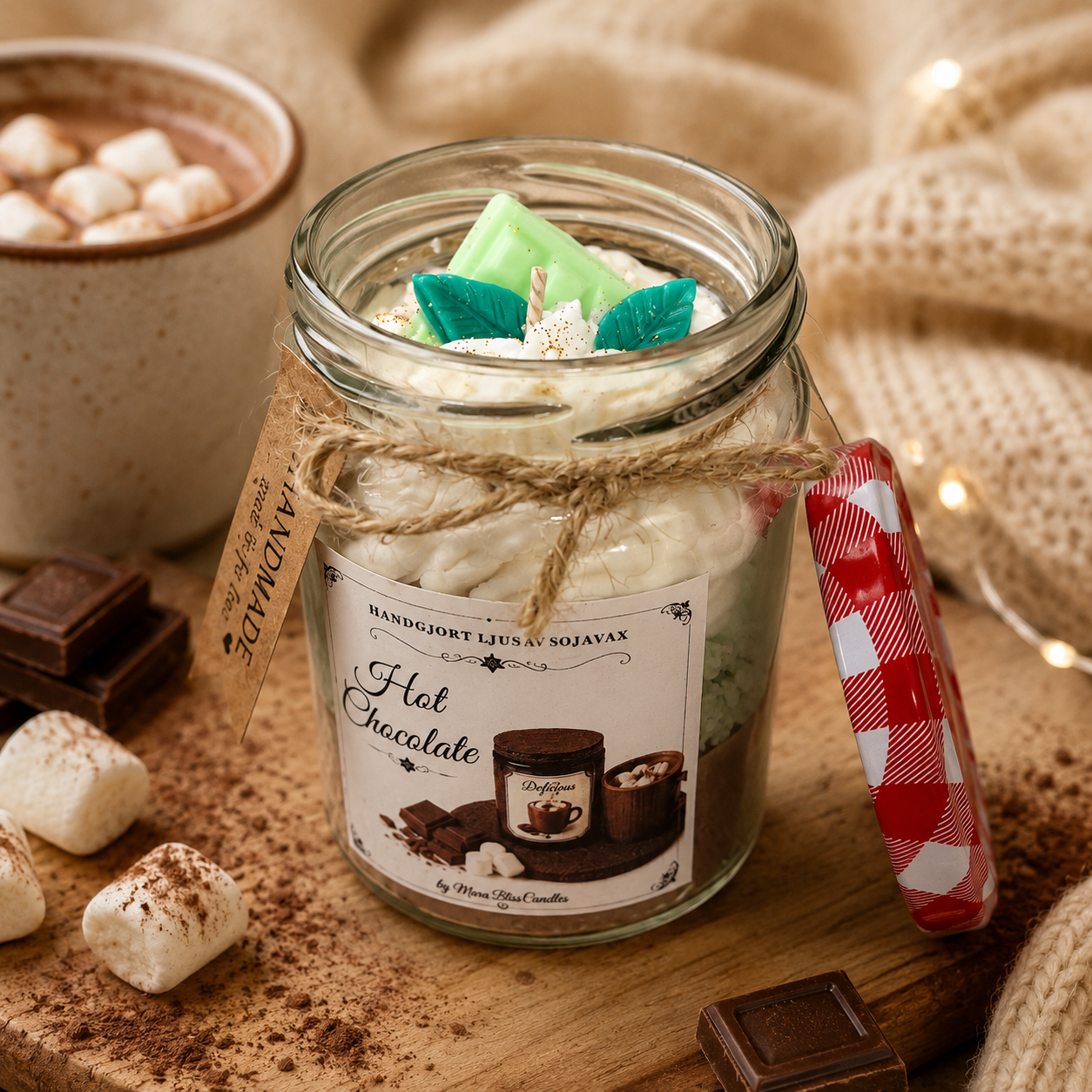 Hot Chocolate - Handgjort Doftljus