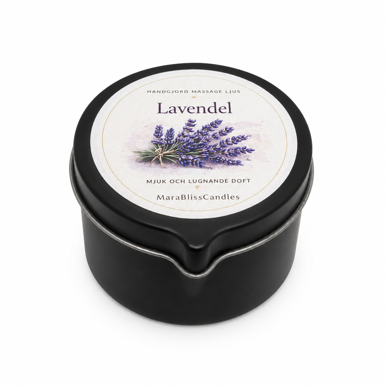 Massageljus – Lavendel