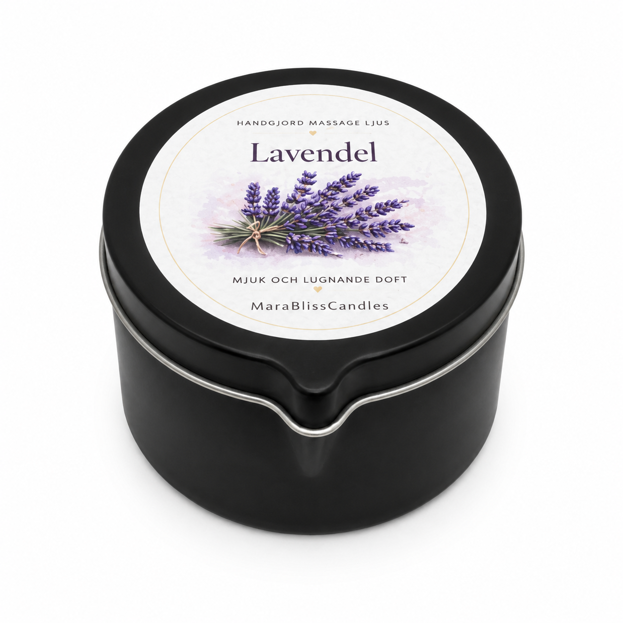 Massageljus – Lavendel (Stor)