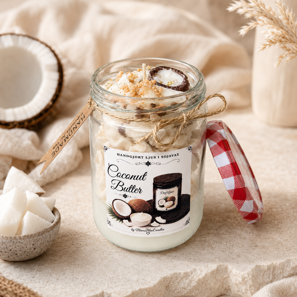 glass jar candle