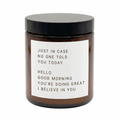 Say It With a Candle - IN CASE