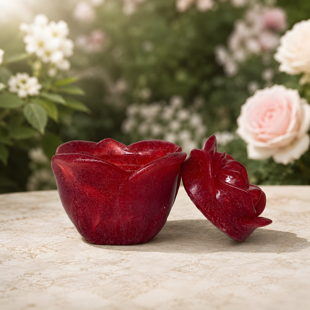 Botaniskt Doftljus – Röd Ros
