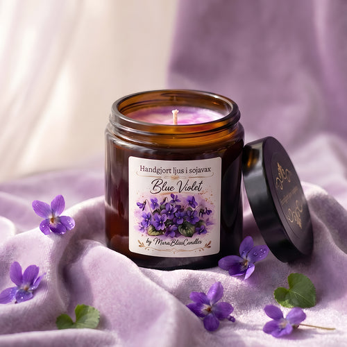 Blue Violet – Doftljus i sojavax