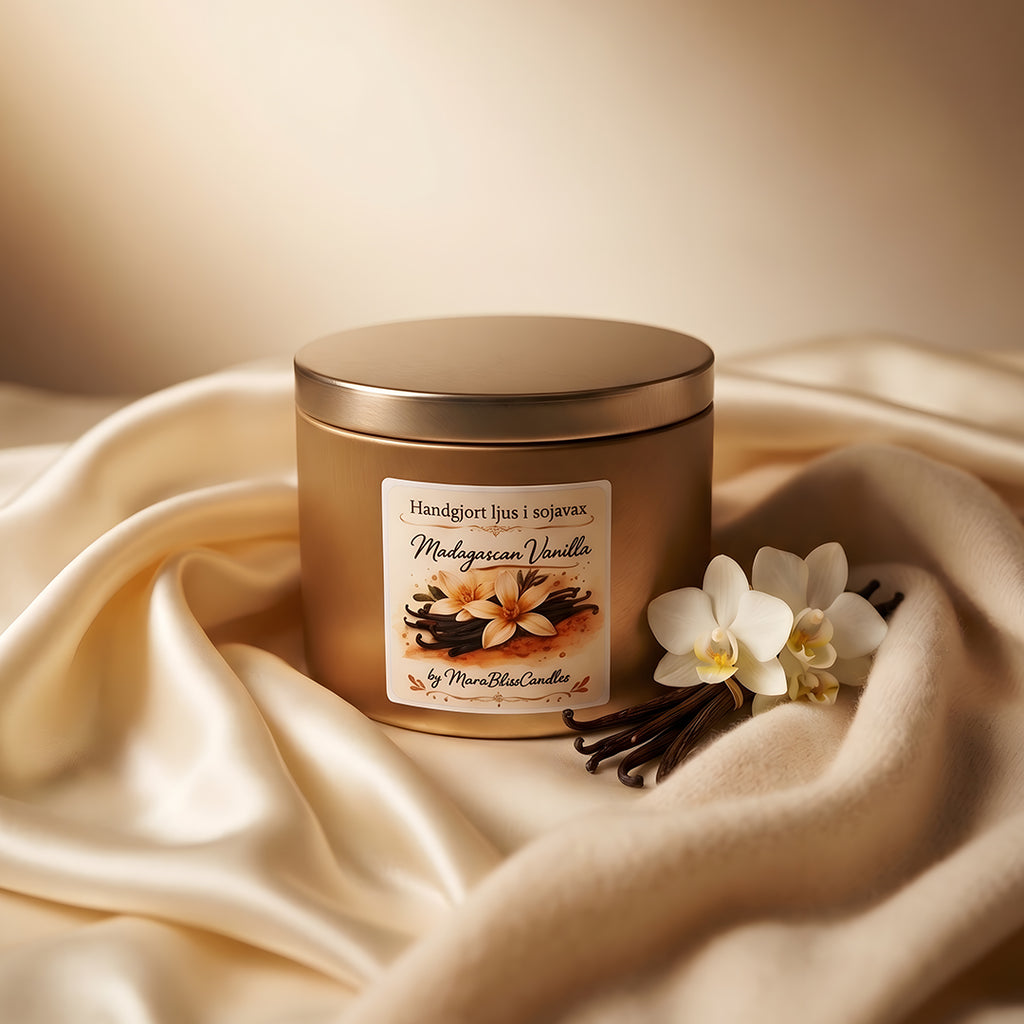 Madagascan Vanilla – Doftljus i sojavax