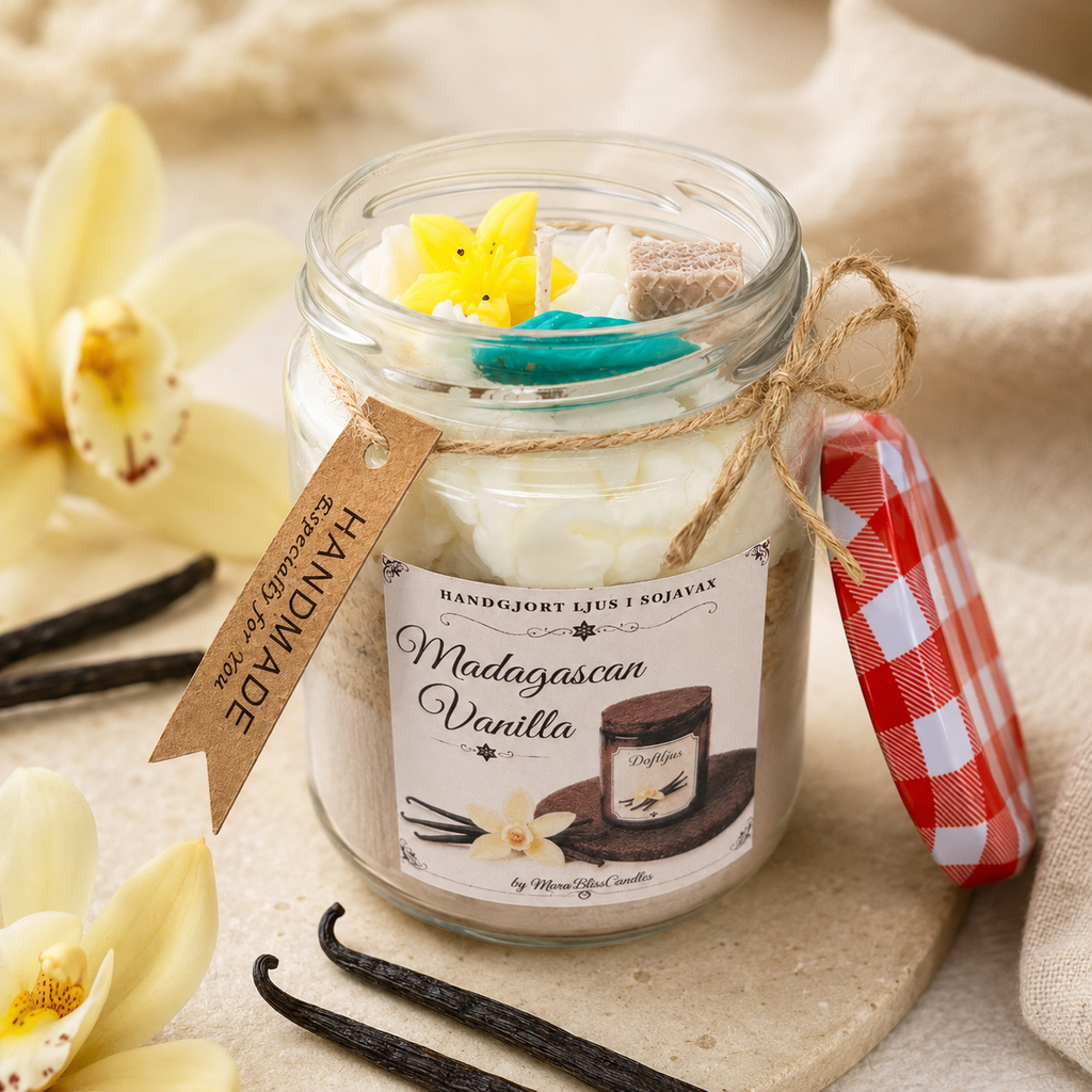 madagascan vanilla candle 2