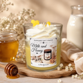 milk and honey ljus