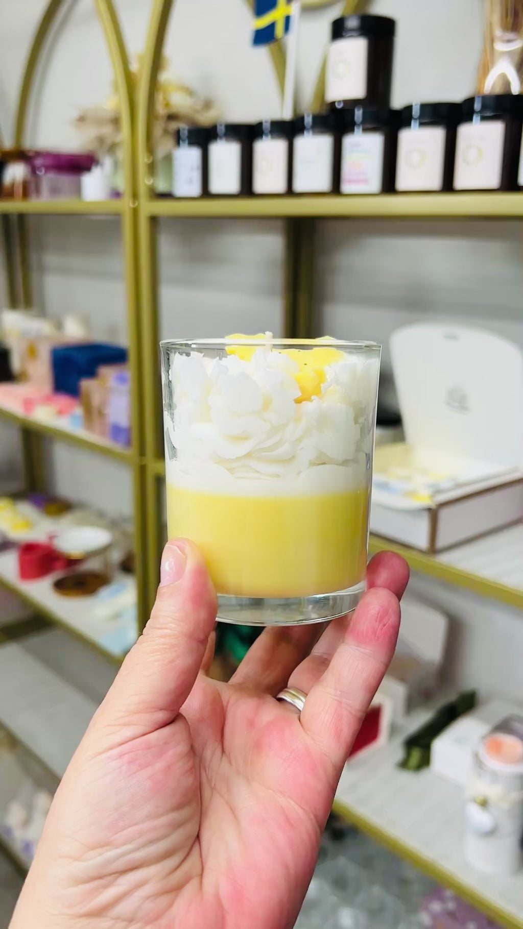 Mjuk Honung - Handgjort Doftljus