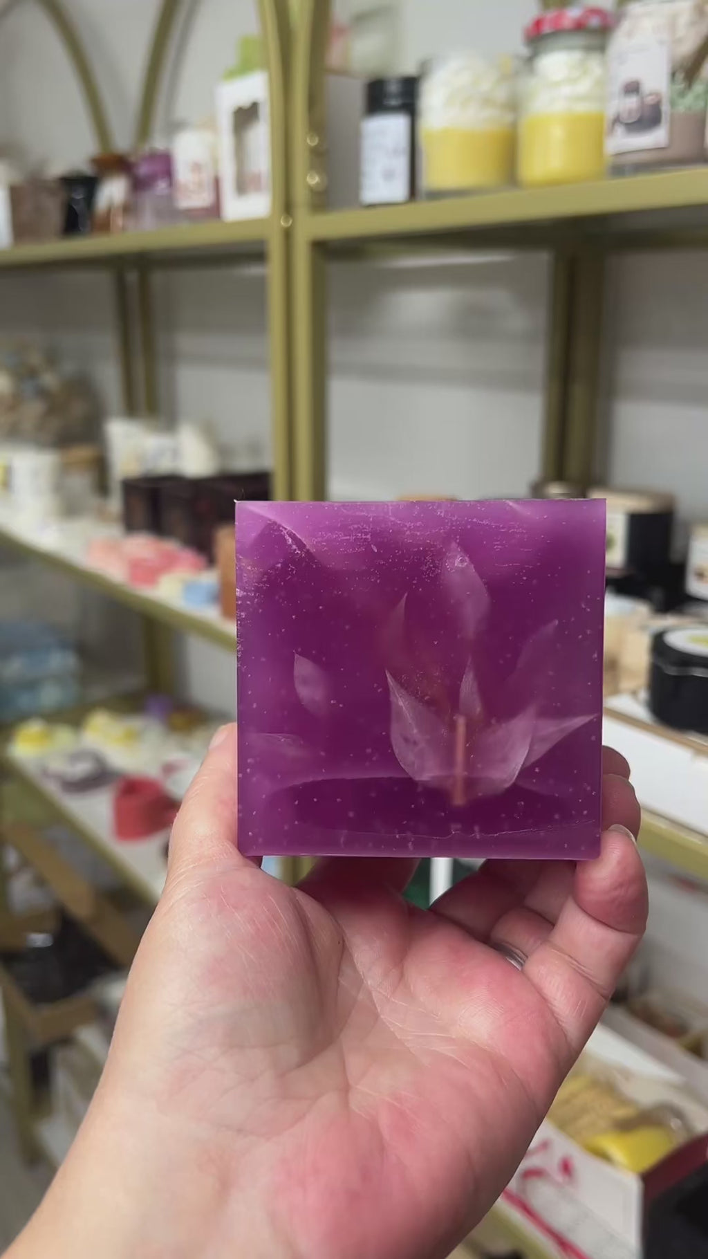 Botaniskt Doftljus - Plum Harmony