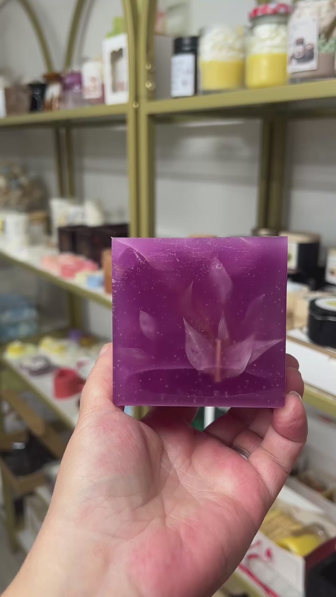 Botaniskt Doftljus - Plum Harmony