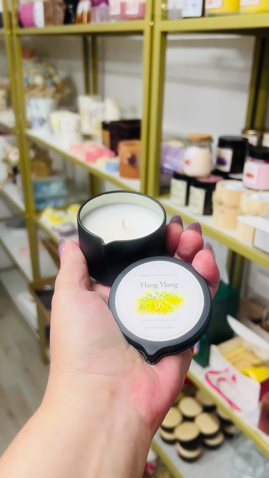 Massageljus – Ylang Ylang