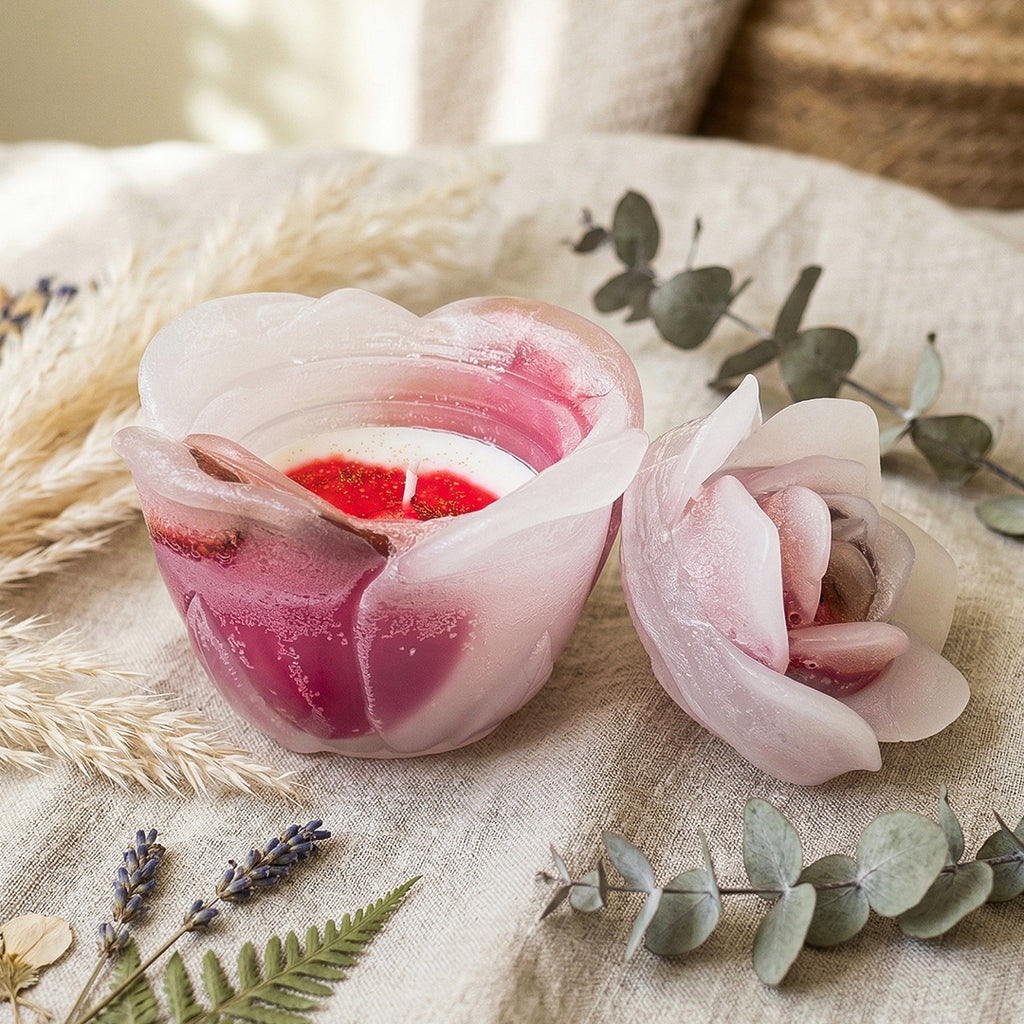 Botanisk Doftljus - Rose Bloom