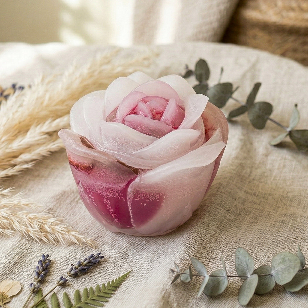 Botanisk Doftljus - Rose Bloom