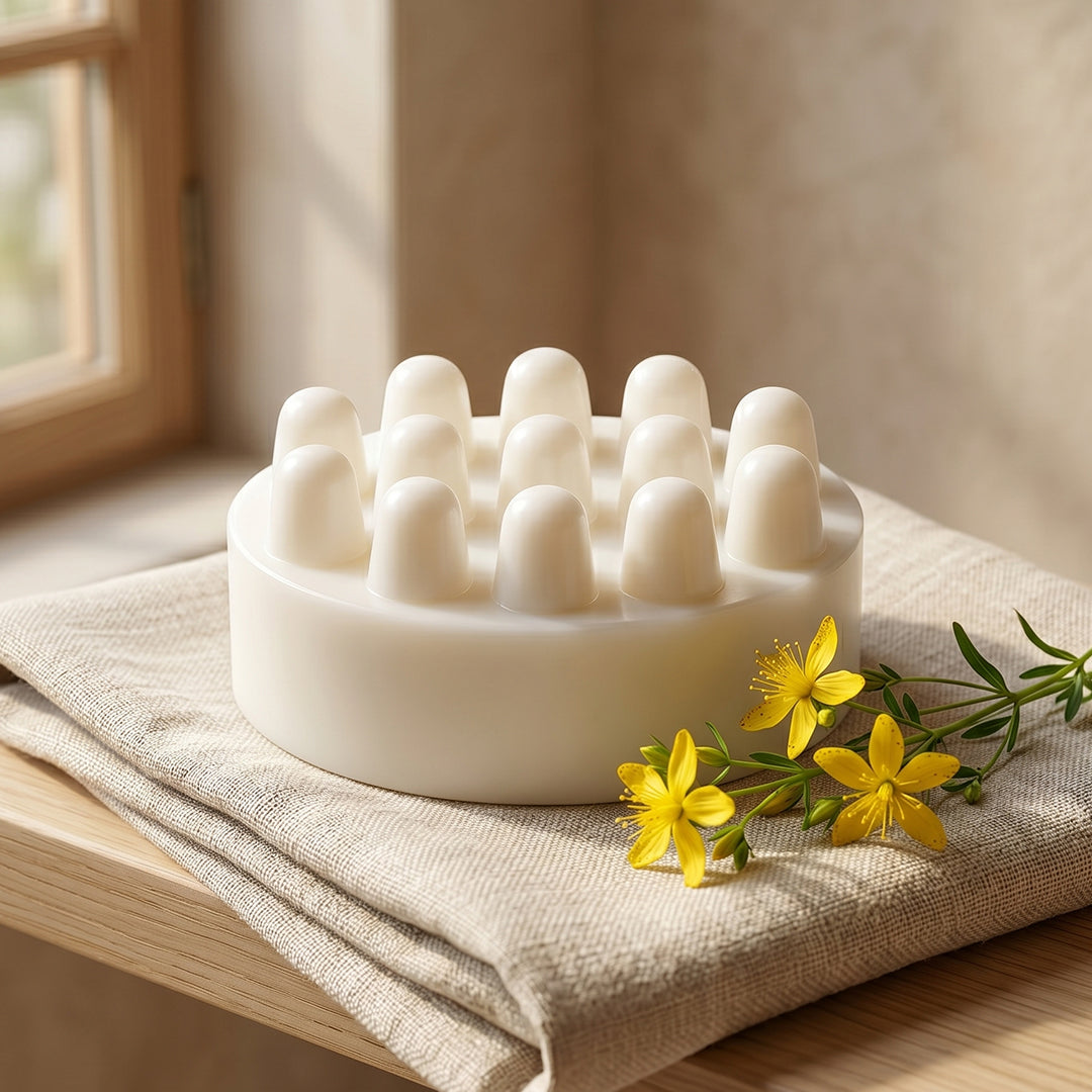 St John's Wort Massage Soap Bar – Unscented & Vegan