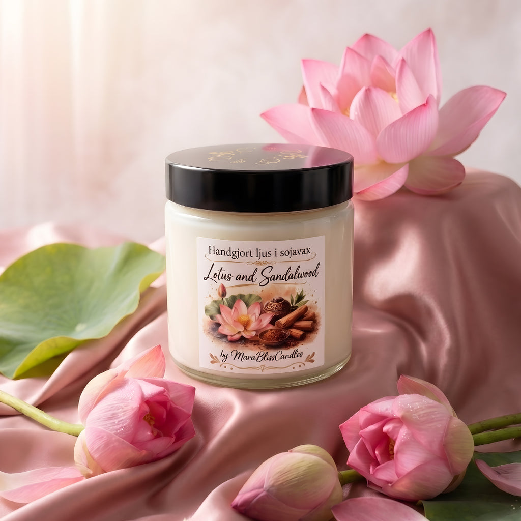 Lotus and Sandalwood – Doftljus i sojavax