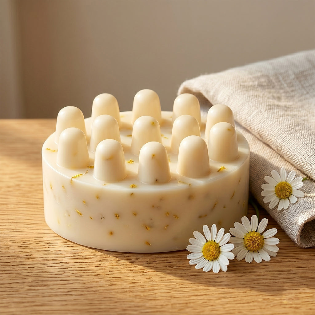 Chamomile Massage Soap Bar – Unscented & Vegan